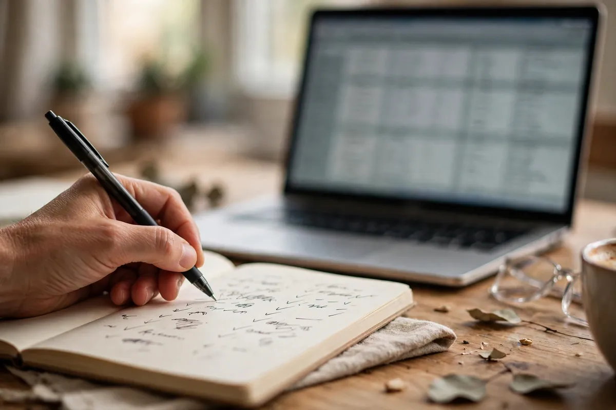 Federal Bank statement to QuickBooks CSV — reviewing transaction categories in a spreadsheet before import