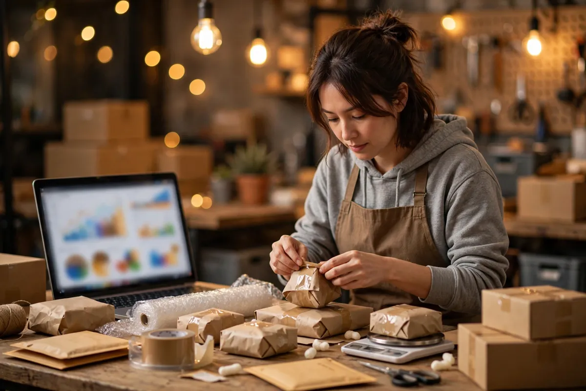 how to connect Stripe to QuickBooks Online — online seller reviewing payouts on a laptop