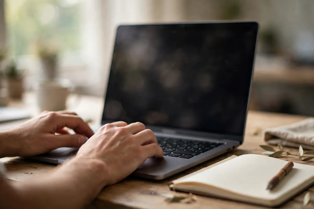 find duplicate transactions in QuickBooks Online — reviewing a printed register with a highlighter