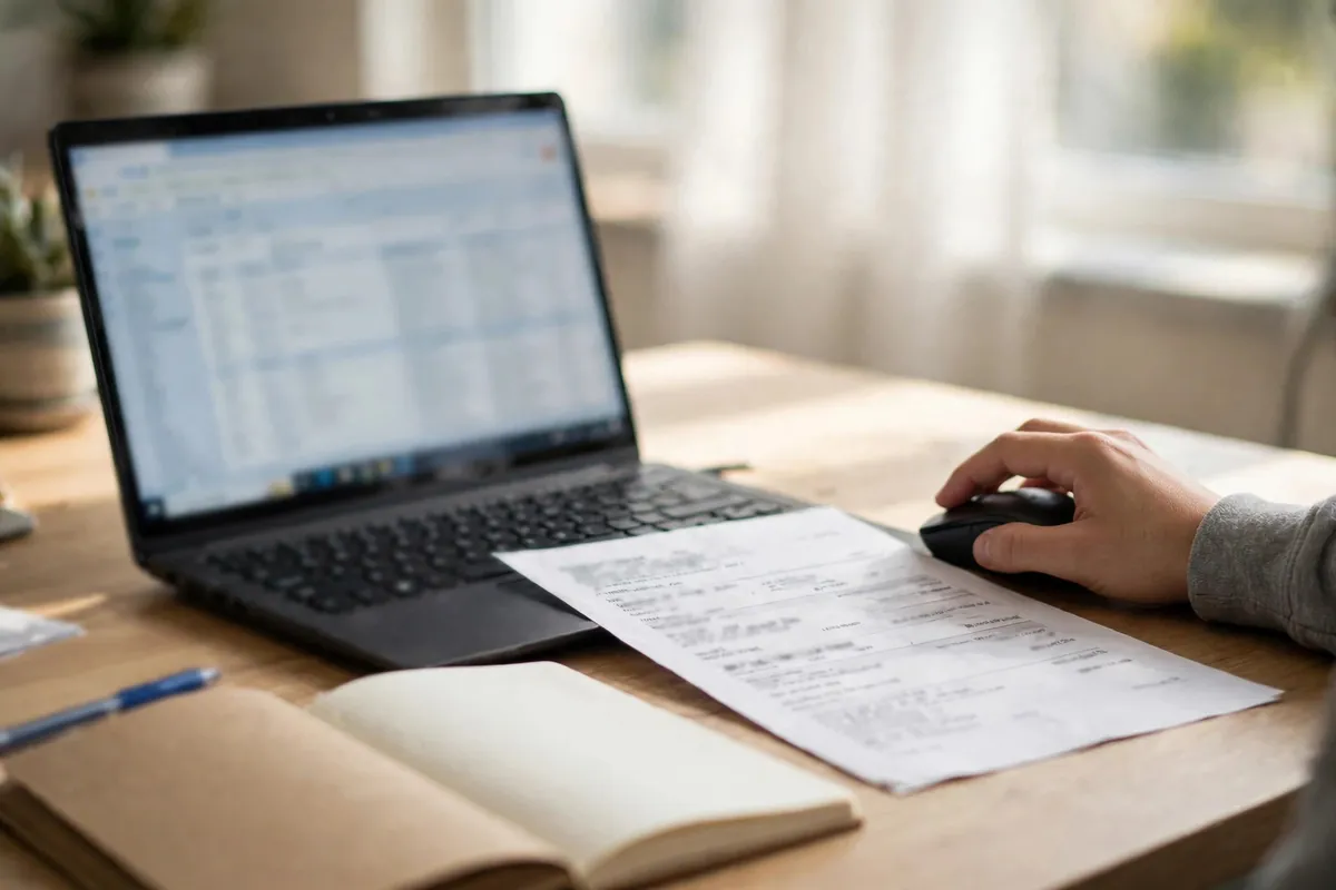 how to prepare your bank statement for your CA — converting the statement to Excel quickly