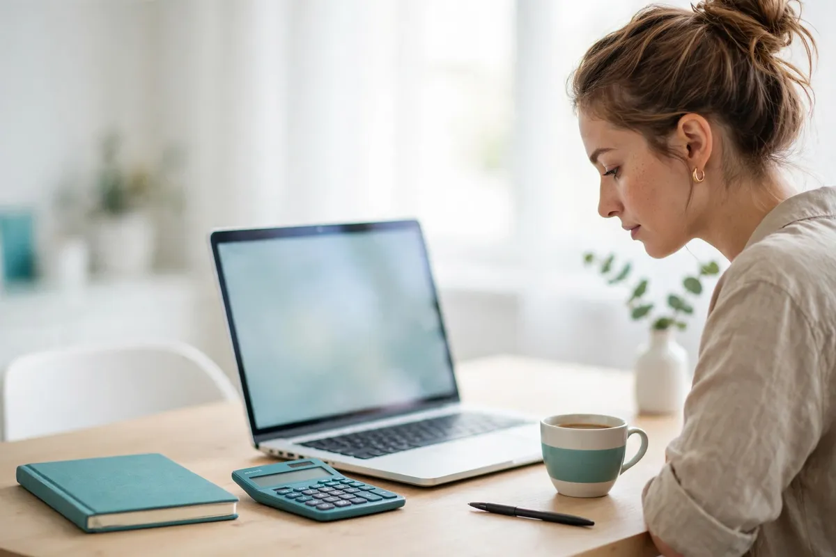 how to record Stripe payments in QuickBooks — person reviewing payout report on laptop