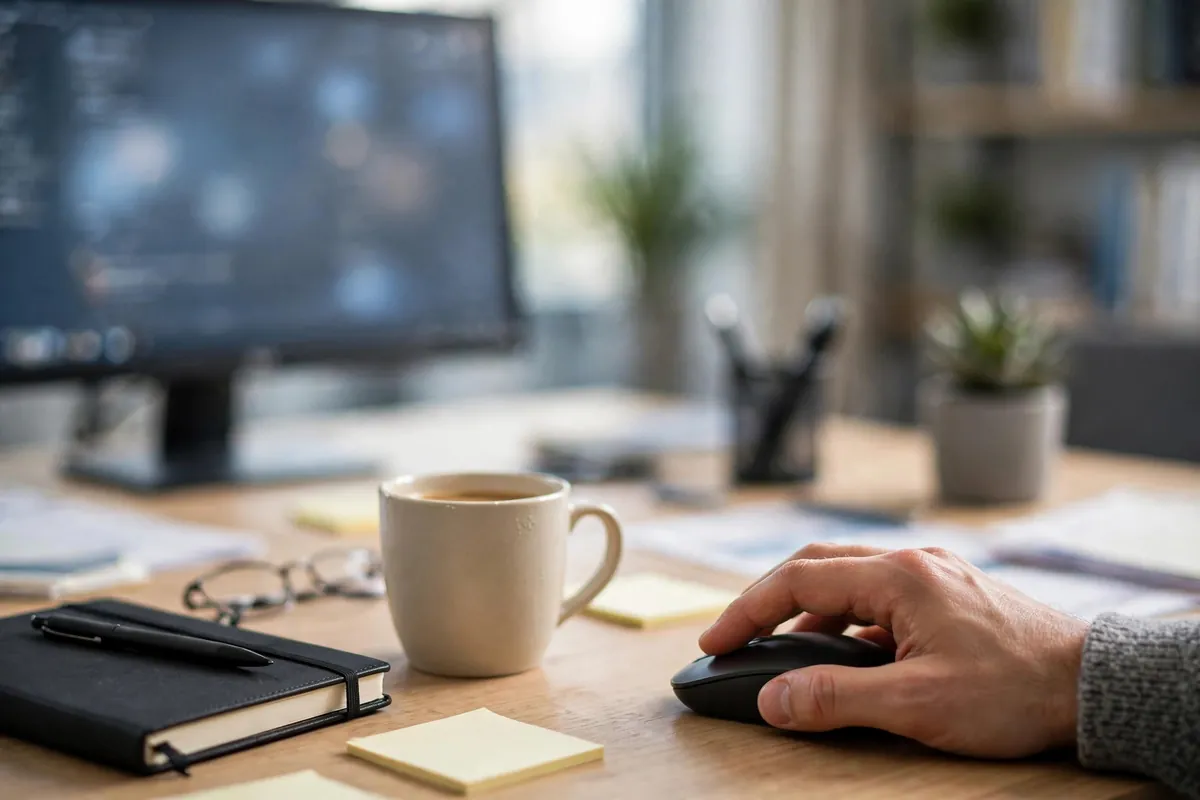 convert HSBC bank statement PDF to CSV for QuickBooks — importing transactions on a monitor