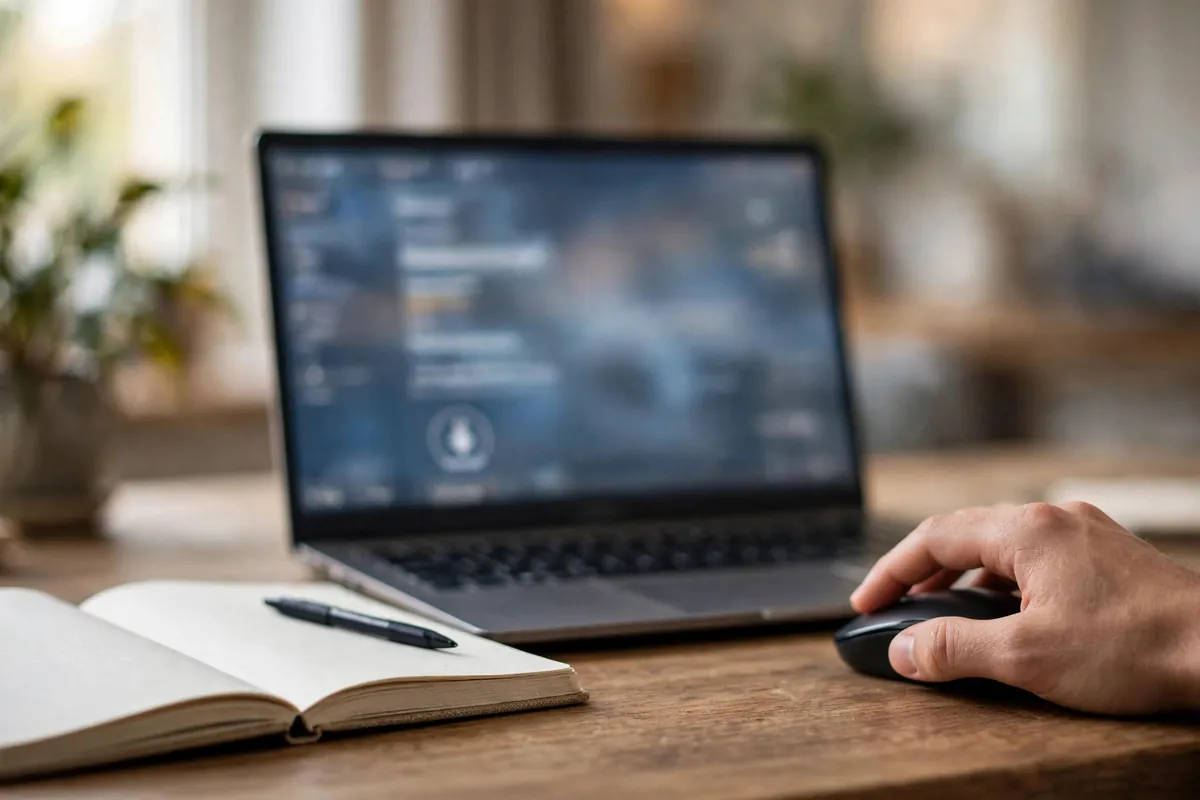 convert NAB bank statement PDF to Excel — downloading statements from internet banking on a laptop