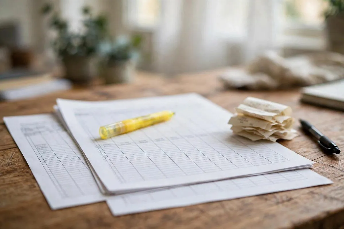 uco bank convert to excel — setting up debits, credits, and categories for a business